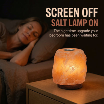 GAYA Himalayan Salt Lamp with Aromatherapy Tray