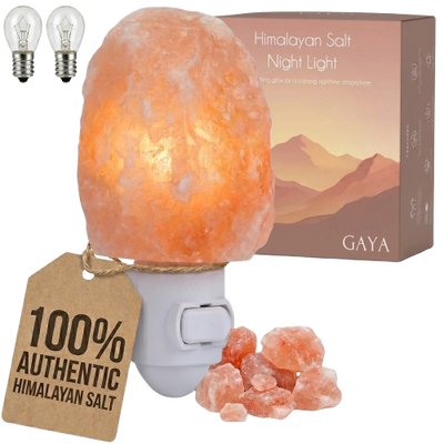 GAYA™ Salt Night Light (Bonus Gift)